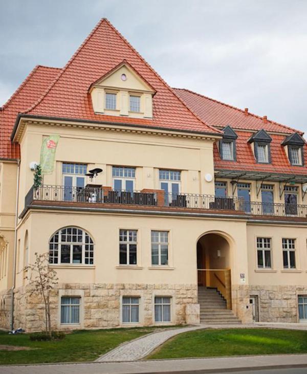 Hotel Villa Am Paradies Jena Esterno foto
